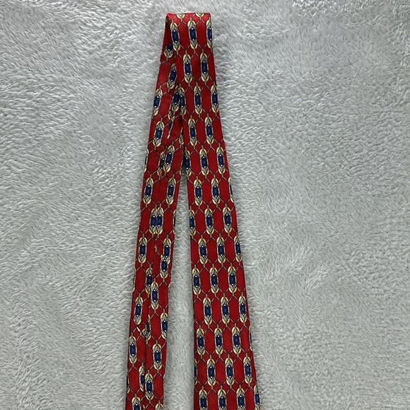 Robert Talbott Studio Hand Sewn Made In America Silk Tie 60.5” long - Picture 3 of 7